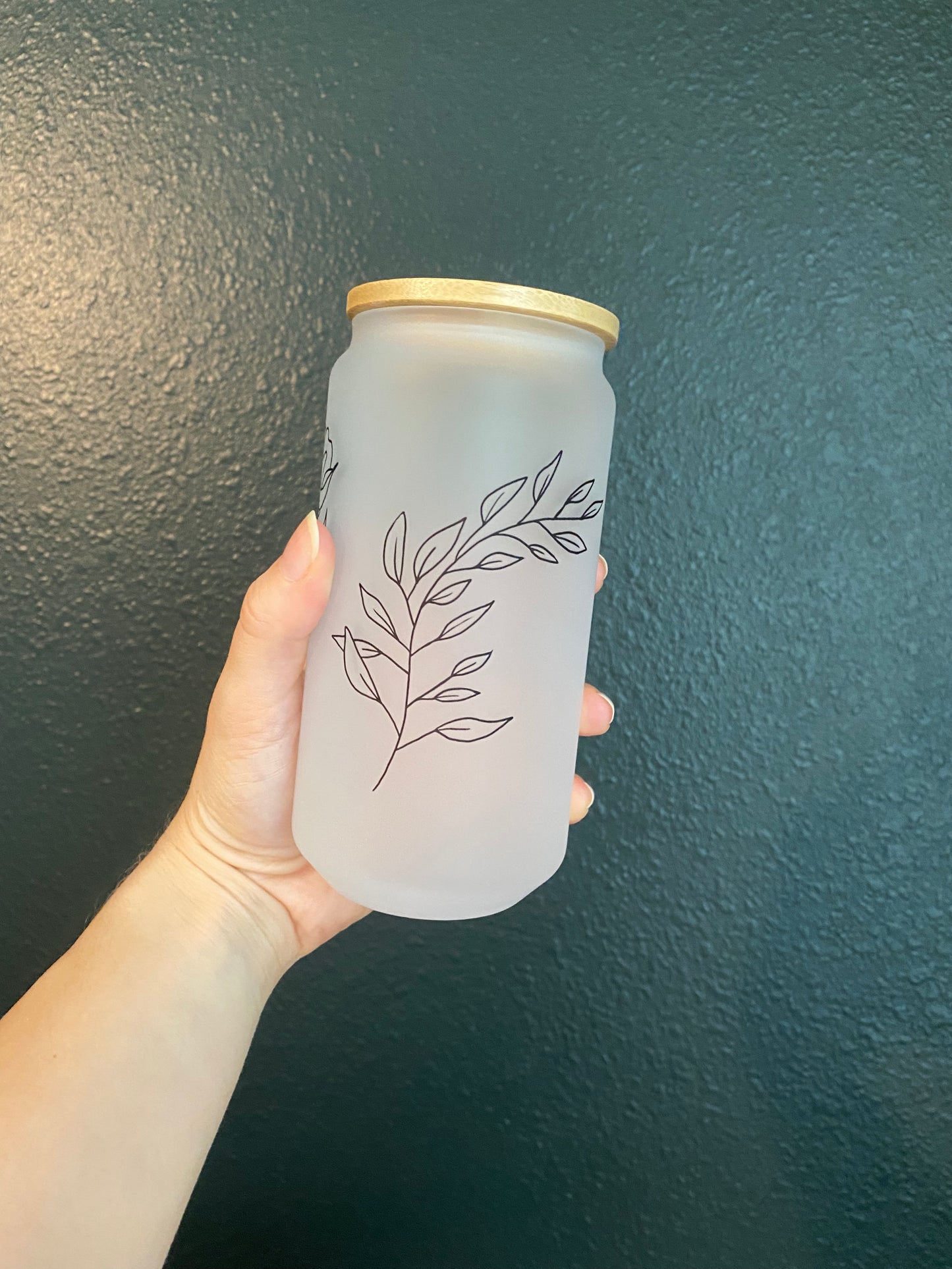 Line Drawn Flower Cup