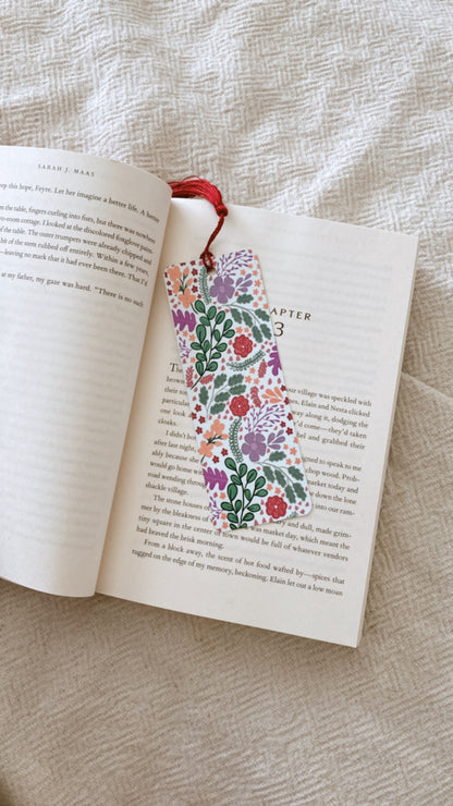 Floral Bookmark