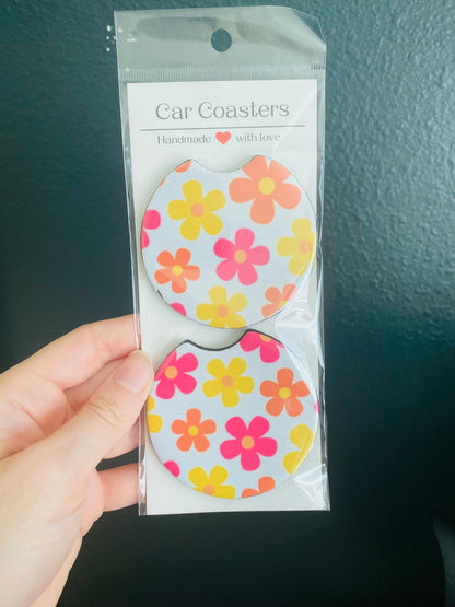 Daisy Car Coaster