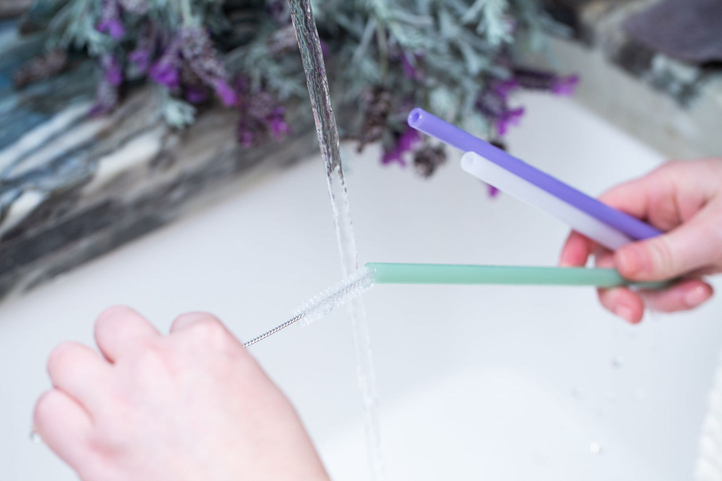 Glass Straw Cleaning Brush